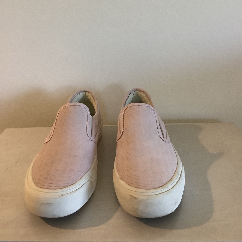 Pink Slip-On Sneakers